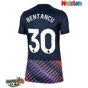 Tottenham Hotspur Rodrigo Bentancur #30 Vieraspaita Naisten 2026-27 Lyhythihainen